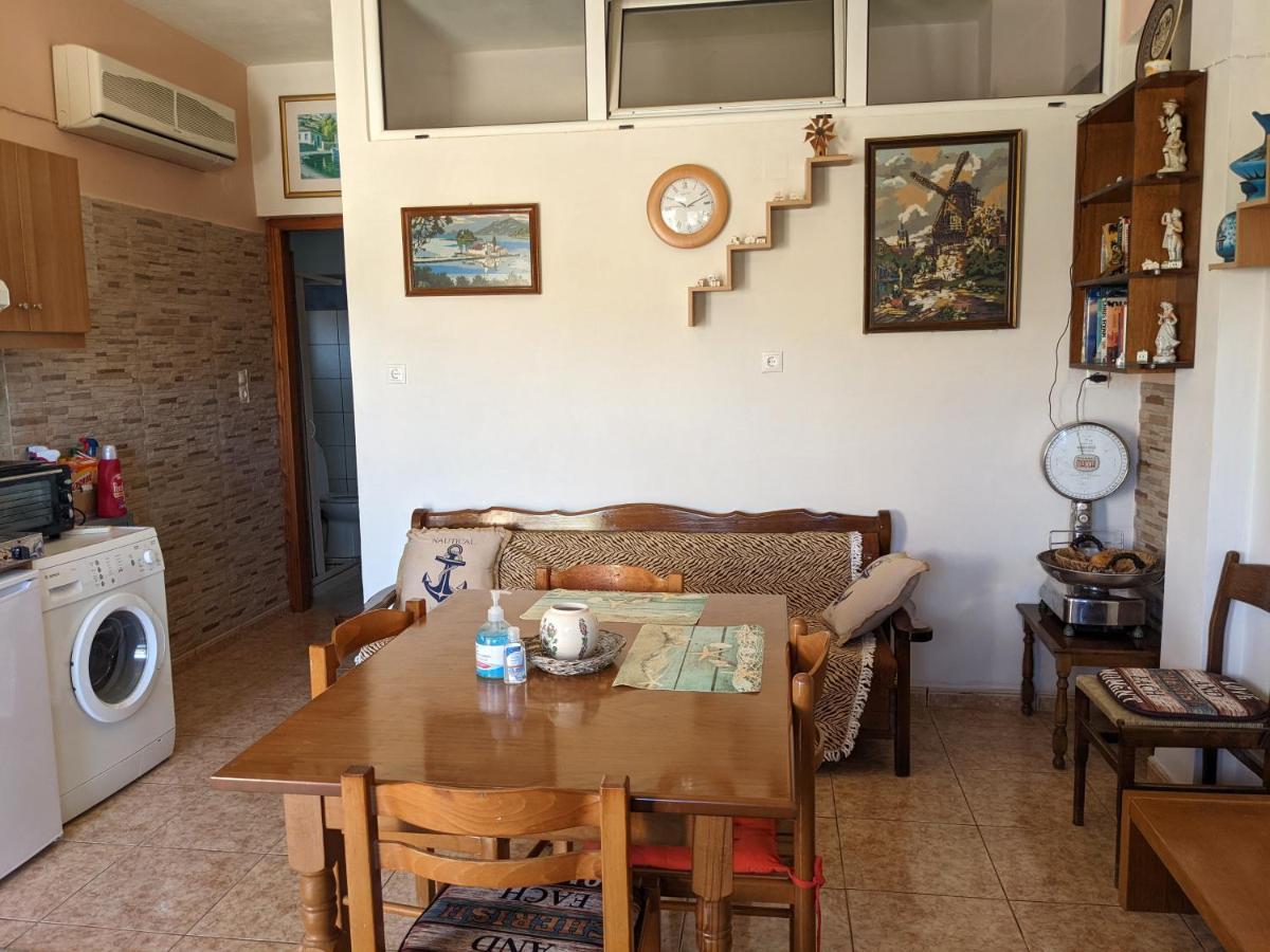 Modern 1-Bedroom With Bbq & Roof Garden Near Beach Stalós Exterior foto